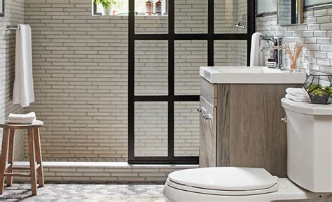 They are an ideal space to get creative with a bathroom tile wall. 34+ Bathroom Design Beige Tiles #Bathroom