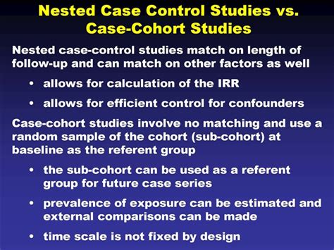 科学网—with Biomarkersnested Case Control Vs Case Cohort Studies 葛文珍的博文