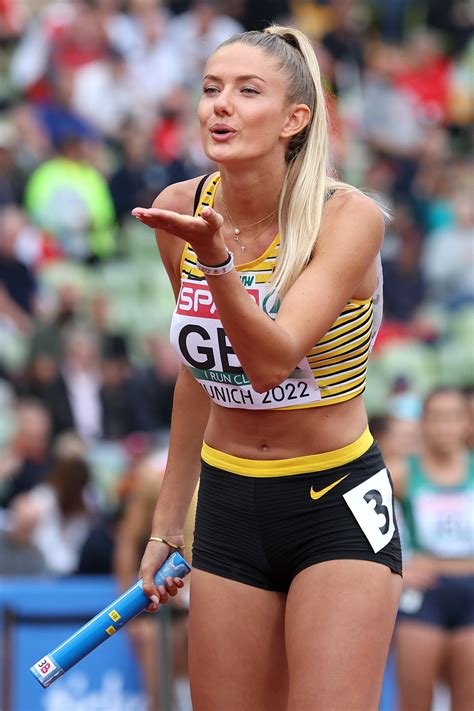 Sprinter Alica Chmidt Reacts To World S Sexiest Athlete Label