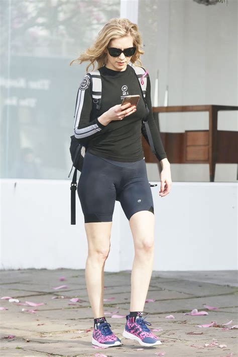 Rachel Riley Suffers Unfortunate Camel Toe As She Steps Out In Skintight Workout Gear