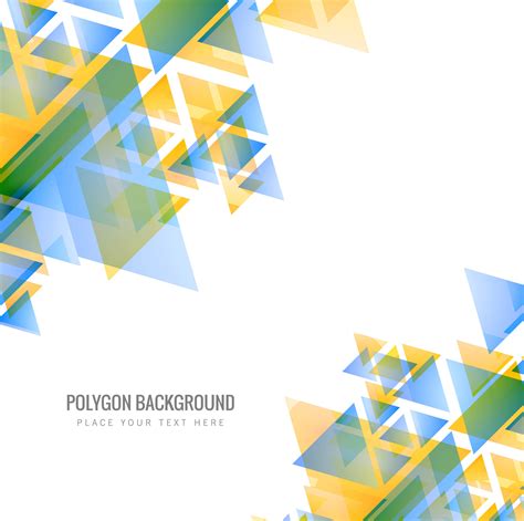 Abstract Colorful Polygon Background Illustration 243946 Vector Art At