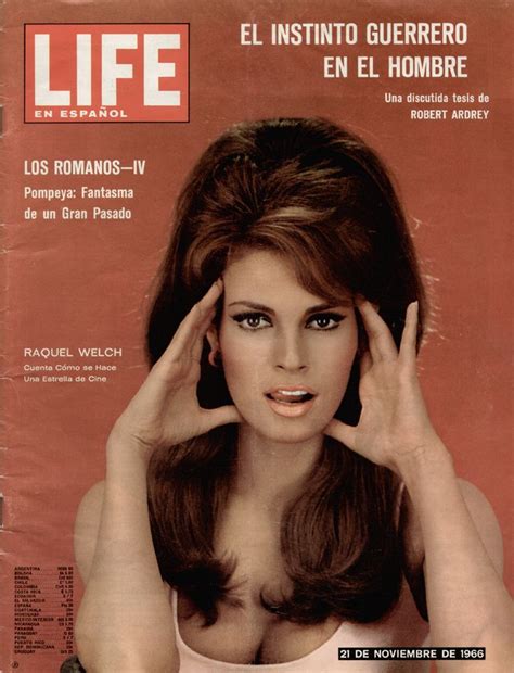 Raquel Welch Life Magazine Cover Life Magazine Star Magazine Raquel