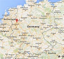 Where is Gelsenkirchen on map Germany