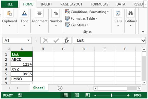 Vind De Laatste Waarde In Kolom In Microsoft Excel