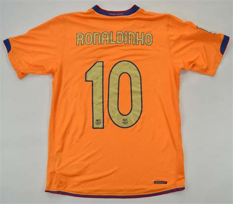 2006 08 Fc Barcelona Ronaldinho Shirt S Football Soccer European
