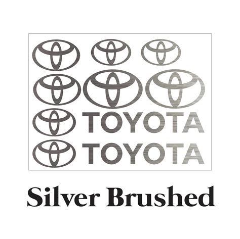 Toyota Car Decals Vinyl Sticker Bumper Sticker Etsy Italia