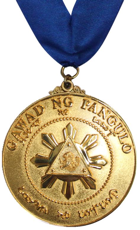 Award Categories Presidential Awards For Filipino Individuals And
