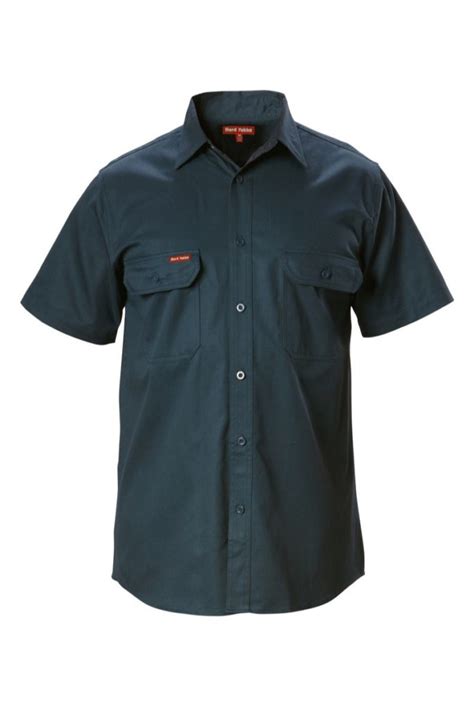 Hard Yakka Cotton Drill Shirt Short Sleeve Seears Workwear