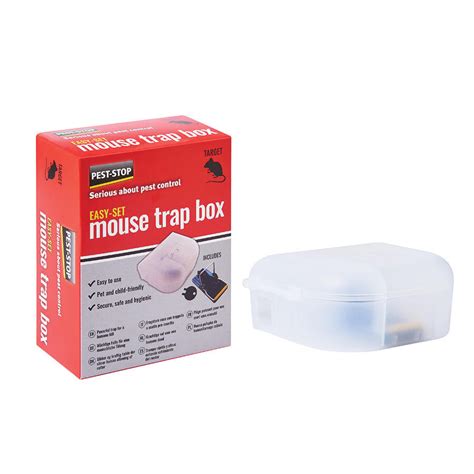 Buy Pest Stop Easy Set Mouse Trap Box Avansas®