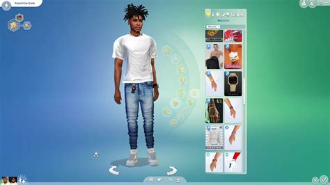 Sims 4 Cas Male Rapper With Cc Folder Youtube