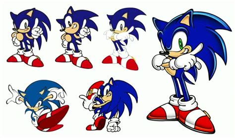 A Look At Sonic Concept Art Sonic The Hedgehog Amino
