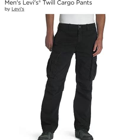 Levis Pants Brand New Levis Cargo Pants Black 42x3 Poshmark
