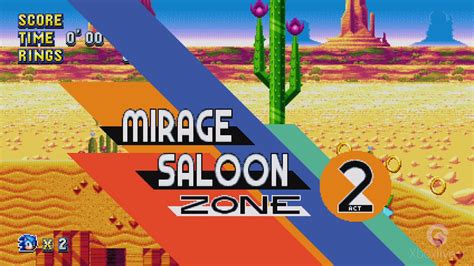Sonic Mania Mirage Saloon Zone 1 2 Boss Youtube