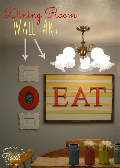 Poppy Seed Projects Guest Post Diy Dining Room Wall Art Tutorial