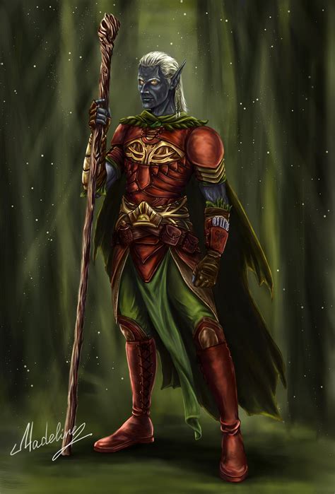 Druid Drow Dnd By Madelineslytherin On Deviantart