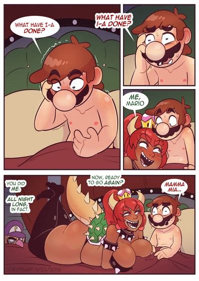A Night Of Browsette Super Mario Bros Cobat ⋆ Xxx Toons Porn