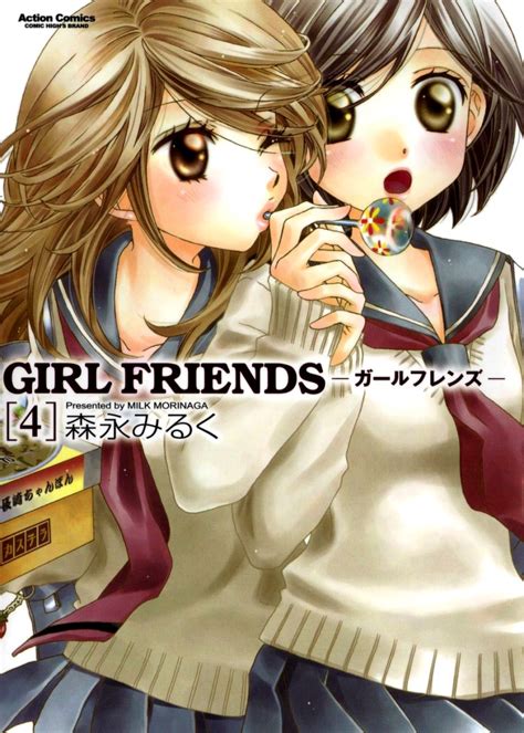 Morinaga Milk Kumakura Mariko Oohashi Akiko Girl Friends Manga Highres Official Art
