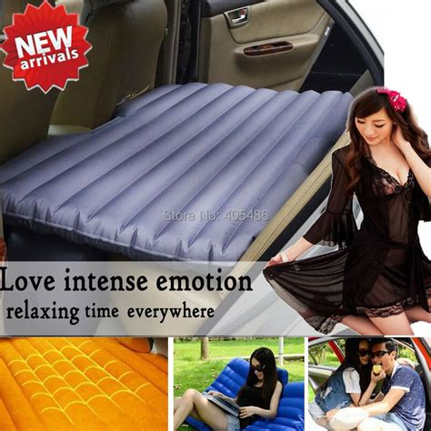 Universal Car Inflatable Bed Outdoor Travel Car Air Mattress Bed Auto