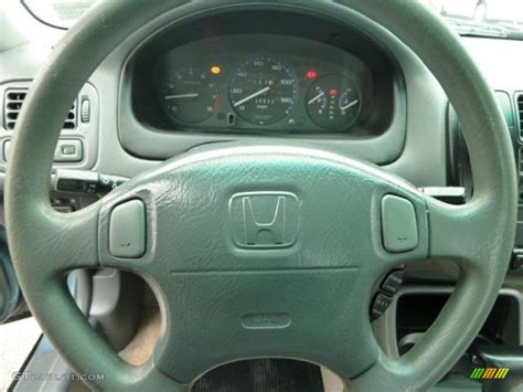 1999 Honda Civic Lx Sedan Gray Steering Wheel Photo 55854493