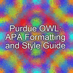 Purdue owl mla & apa citation tutorial подробнее. Pinterest • The world's catalog of ideas
