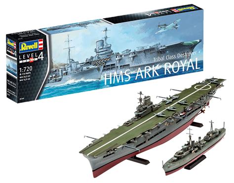 Buy Revell Of Germany Hms Ark Royal Tribal Destroyer Hobby Model Kit