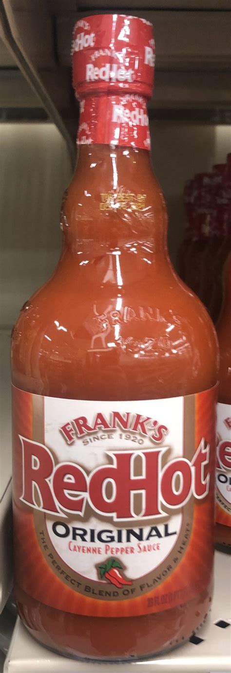 frank s red hot original cayenne pepper wing sauce 23 fl oz bottle chili buync