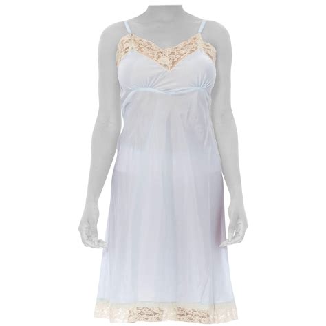 1930s Bias Cut Silk Lace Negligee Slip Dress At 1stdibs 1930s Slip Dress Silk Negligee Sale