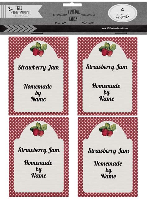Free printable soap label template. Free Canning Labels