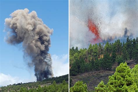 Volcano Erupts On La Palma In Canary Islands After 1000 Earthquakes