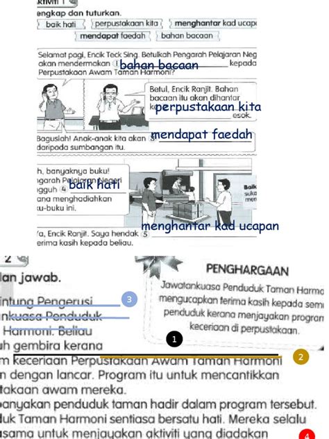 Buku teks bahasa melayu,buku teks digital. Skema Jawapan Buku Aktiviti Bahasa Melayu Tahun 3 Jilid 2