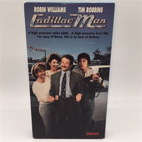 Vintage Media Cadillac Man Vhs Video Robin Williams Poshmark