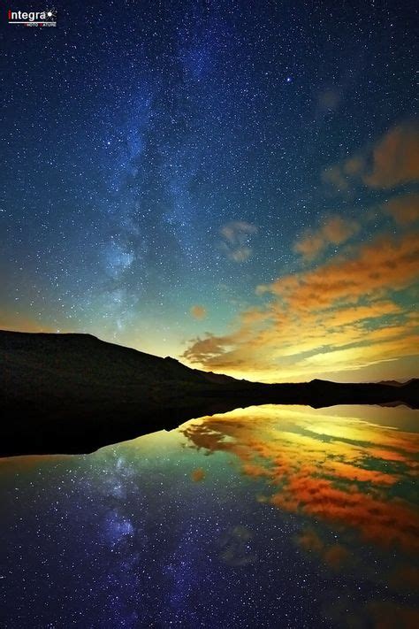 Milky Way Reflected In The Dolomites Italy With Images Amazing