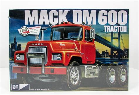 Mpc 859 Mack Dm600 Tractor 125 New Truck Model Kit Shore Line Hobby