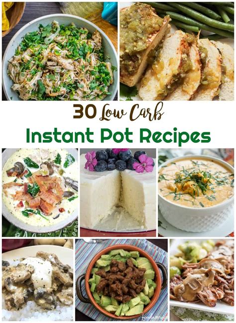 Low Carb Instant Pot Recipes Healthy Living In Body And Mind Low Carb