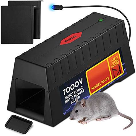 Electronic Rodent Zapper Effective Humane Exterminating Mice Killer