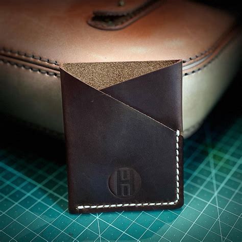 Pdf Pattern Minimalist Leather Wallet No 7 Etsy