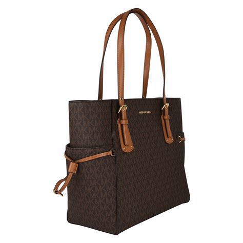 Michael Michael Kors Grained Leather Voyager Tote Bag Women Tote