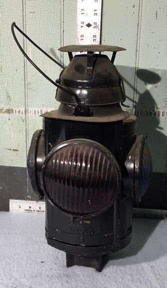 antique handlan st louis u s a railroad lantern sherwood auctions