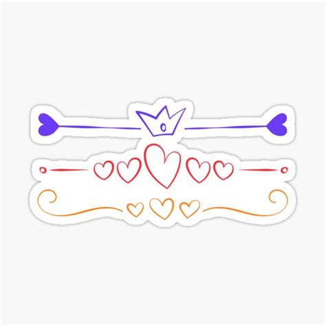 Love Bands Sticker For Sale By Whebusiness Redbubble