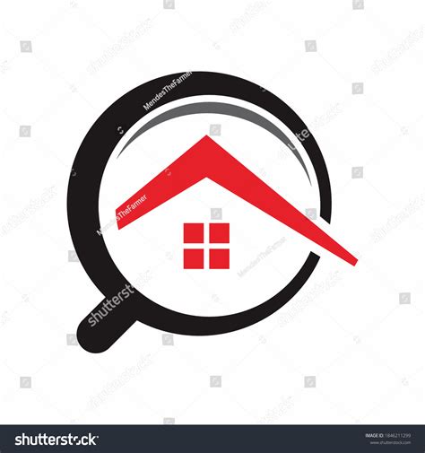 Home Inspection Logo Simple Clean Stock Vector Royalty Free