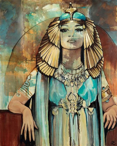 Cleopatra Modern Oil Painting For Home Wall Art Crafts Diy Paint By