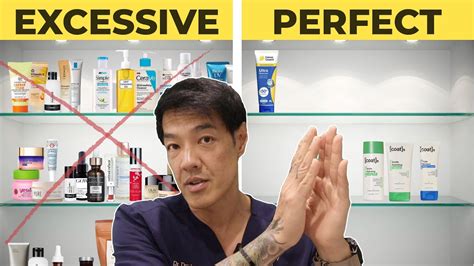 Why You Should Use Less Skincare Products Dr Davin Lim Youtube