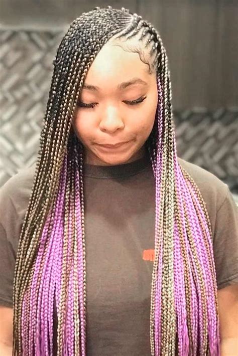 Box braids on natural hair from short and chunky to long and sleek, we have the best box braids inspiration here! 25+ Hip Cornrows Hairstyles - Braids That Will Never Leave ...