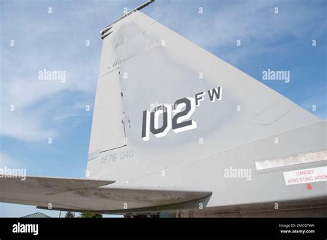 F 15a On Display At Otis Air National Guard Base Dedicated To Retired