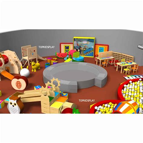 Interactive Projection Game For Toddler Playground With Ball Pool