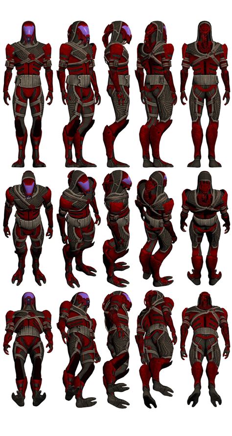 Mass Effect 2 Kalreegar Model Reference By Troodon80 On Deviantart