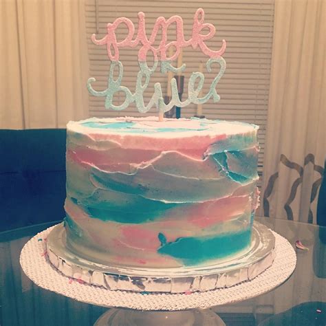 Easy + unique gender reveal party 2020: 27 Gender Reveal Party Food Ideas While Pregnant | Simple gender reveal, Gender reveal cake diy ...