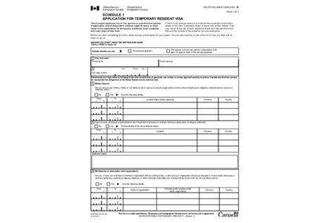 How To Fill Out Canadian Visa Application Form