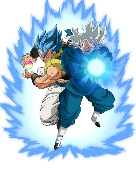 Gogeta Ssb And Gp Goku Mui Fusion Ki By Gofkisuper344 On Deviantart