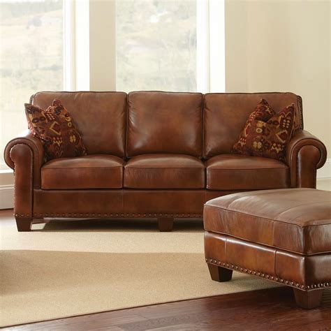 Brown Leather Couch Light Brown Leather Couch